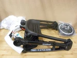 New Phil & Teds Mod Black Jogging Stroller Buggy Frame And Wheels W/ No Seat. Fixed Price $94.99.