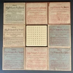 Ideal Primary School Supply Co Peg Board Kindergarten Children 6 X Vtg. Fixed Price $13.95.