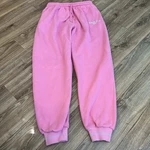 White Fox Women Jogger Sweatpants Est 2013 Size Bubble Gum Pink Athletic. Fixed Price $24.00.