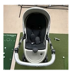 Mima Single Baby Stroller/pram Pushchair, Gray, Canopy/hood, Rubber Tires. Fixed Price $227.50.