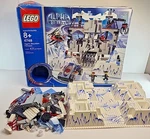 Lego Alpha Team 4748 Ogel's Mountain Fortress Incomplete Parts W/ Box & Terrain. Fixed Price $74.95.