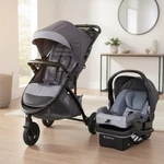 All-terrain Stroller Travel System With Infant Car Seat And Adjustable Straps. Fixed Price $380.82.
