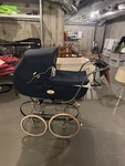 Inglesina Stroller Classica Collection Blue Label / Pram Bassinet - No Shipg. Fixed Price $1200.00.
