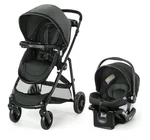 Graco Snugride Lite Lx Travel System Stroller & Car Seat Black, Storage, Trays. Fixed Price $150.00.