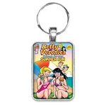 Betty & Veronica Friends Forever Summer Fun #1 Bikini Cover Key Ring Necklace. Fixed Price $12.95.