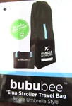 Bububee Elua Stroller Travel Bag Single Umbrella Style Black 47" X 12" New. Fixed Price $9.99.