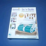 Perfect Travel Companion! Summer Infant Sit And Style Lets Go Mommy Booster Seat. Fixed Price $30.00.