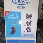 Graco UNO2DUO Ellington Second Seat & Hood Set Black Gray Infant Toddler. Fixed Price $24.99.