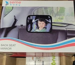 Seme Baby Back Mirror For Rear-facing Car Seat, Black, Infant/toddler. Fixed Price $6.88.